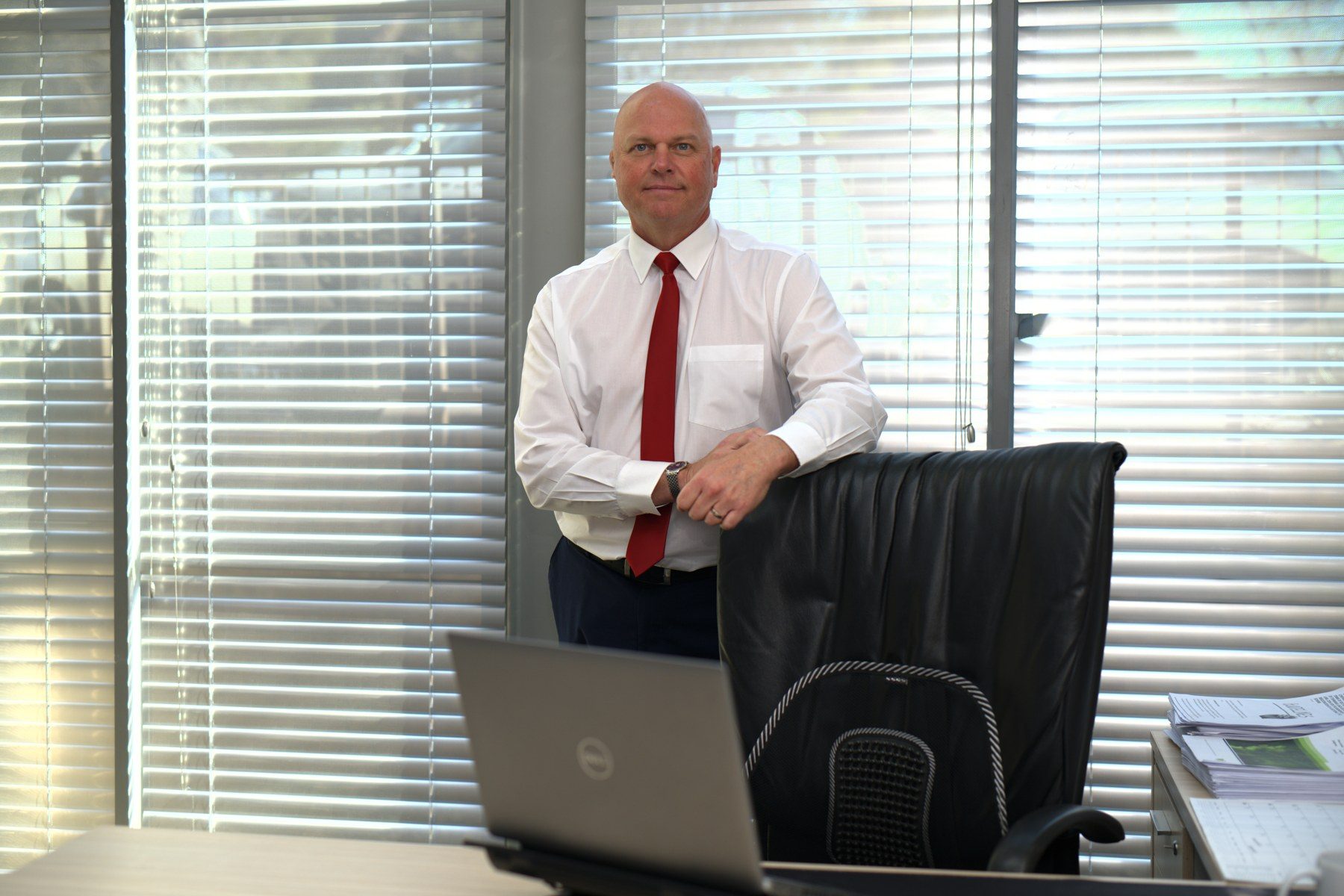 Johan Muller, Director, in the boardroom