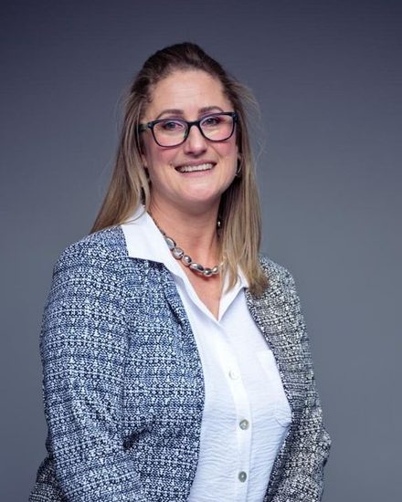 A member of the Snyman de Jager team