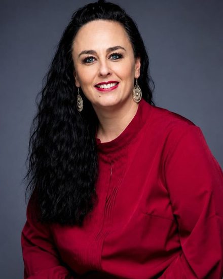 A member of the Snyman de Jager team
